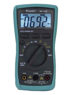 ดิจิตอลมัลติมิเตอร์PROS KIT MT-1232