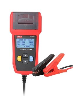UNI-T UT675A เครื่องมือทดสอบแบตเตอรี่รถยนต์ พิมพ์ได้ 12V/24V Acid วัดแบต CCA เครื่องมือทดสอบแบตเตอรี่รถยนต์