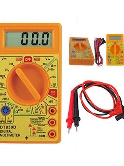 DT830D Digital Multimeter ราคาประหยัดใช้งานได้หลากหลาย เหมาะสำหรับงานช่าง งานอดิเรกทั่วไป