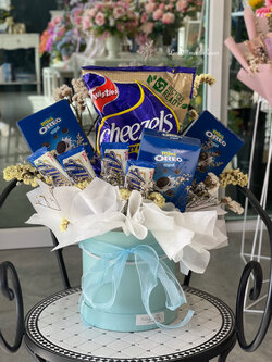 ช่อขนม ช่อดอกไม้ขนม ของขวัญ