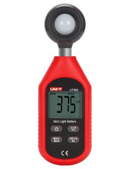 UNI-T UT383 Mini Light Meter เครื่องวัดมิเตอร์ขนาดเล็ก เป็นมิเตอร์วัดแสงขนาดเล็ก