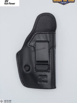ซองปืนพกใน IWB ยี่ห้อ Gun&Flower รุ่นหนังแท้ (Gun&Flower Leather Holster) รุ่น M (Glock19 / P320 และรุ่นอื่นๆ)