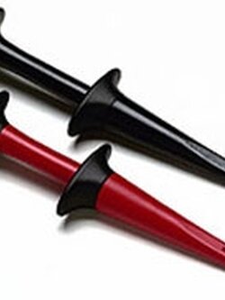 FLUKE AC280 SureGrip Hook Clips,Tip Profile Narrows to 5.6mm