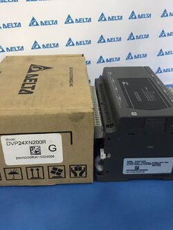 Delta PLC DVP24XN200R Extension 24O Extension, 220V (Relay)