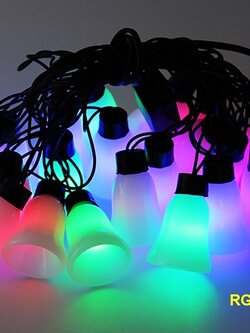 ไฟประดับตกแต่ง ระฆัง IWC-20L-RGB-BELL