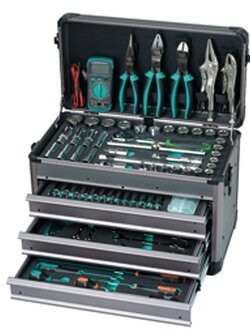ชุดกระเป๋าเครื่องมือ 124 ชิ้น PROS KIT SK-612401M
