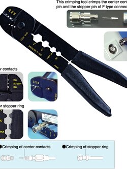 คีมย้ำสาย Hozan P-705