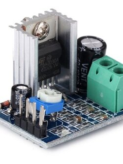 ขุดคิทขยายเสียง 18w x 1 channel ใช้ภาคขยาย TDA2030A ประกอบสำเร็จ