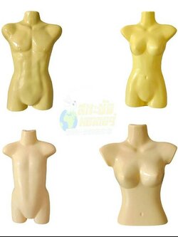 หุ่นโชว์แบบแขวน หุ่นชายเต็มตัว