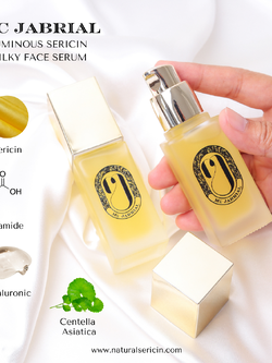 Luminous Sericin Silky Face Serum 35ml. ลูมินัส เซริซิน ซิลค์กี้ เฟส เซรั่ม ขนาด 35มล.