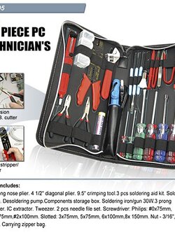 Goldtool GTK-205B เครื่องมืองานช่าง 23ชิ้น Made in TAIWAN คุณภาพดี