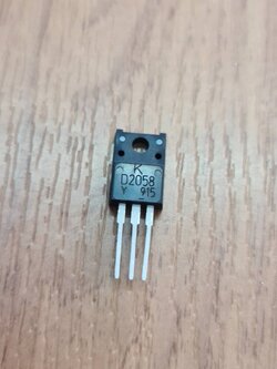 0000720 ทรานซิสเตอร์ Transistor D2058 KTD2058 ของแท้ สำหรับ ซ่อมเครื่องขยายเสียง