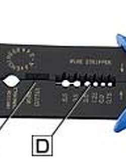 คีมหนีบตาไก่ ENGINEER PA-04 For bare terminals with wire stripper and bolt cutter