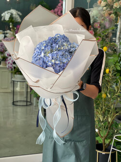 ช่อดอกไฮเดรนเยีย ช่อดอกไม้สด