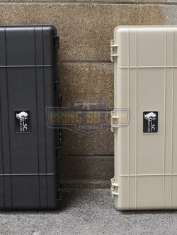 กล่องปืนยี่ห้อ Solid Case (Hard case) ขนาดภายนอก : 85*32*14 cm. ขนาดภายใน : 82*28.5*14 cm.