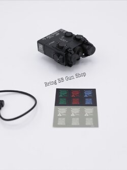 กล่องAN/PEQ-15A รุ่น DBAL-A2 (เลเซอร์ชี้เป้าอย่างเดียว) ยี่ห้อ WADSN รุ่น บอดี้พลาสติก (Dual Beam Aiming Laser - Advanced2)