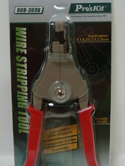 คีมปลอกสาย 608-369B PROSKIT