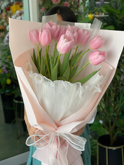 ช่อดอกทิวลิป ช่อดอกไม้สด