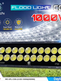 สปอร์ตไลท์ รุ่น COB IWC-SPL-COB-LX-022-1000W(20X50W)