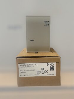 Delta PLC DVP04PT-H2 4CH temperature module for EH2/20PM