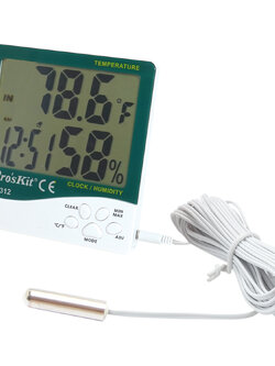 NT-312 มิเตอร์วัดอุณหภูมิและความชื้นมีสายโพรบ NT-312 PRO'S KIT