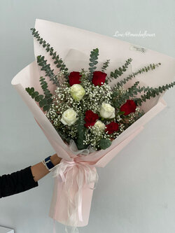 ช่อดอกไม้ ช่อดอกกุหลาบ