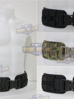 เข็มขัดสนาม ยี่ห้อ Emerson(EmersonGear Molle Load Bearing Utility Belt) (เข็มขัดนอก) (Combat Belt) (Battle Belt) (War Belt)
