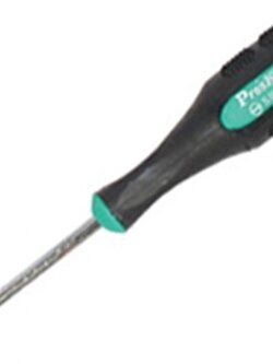 ไขควงแบนด้ามยาง 5X100MM. 9SD-210A (CN) PROS KIT