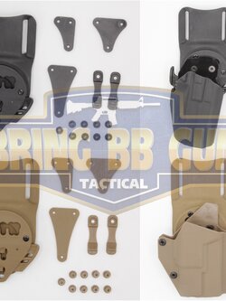 เพลตโหลดต่ำปลดไว (Low Ride Belt Loop)