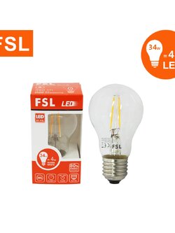 หลอดไส้เอดิสัน ขั้ว E27 FSL-A55-4W