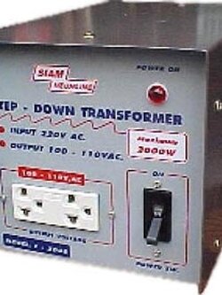 หม้อแปลงไฟ(STEP-DOWN) SIAMNEONLINE F-2000