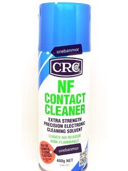CRC NF Contact cleaner 2017 น้ำยาล้างหน้าสัมผัสชนิดไม่ติดไฟ ขนาด 400กรัม สินค้าของแท้ 100% ออกใบกำกับภาษีได้