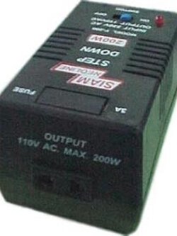 หม้อแปลงไฟ STEP DOWN (AUTO) TRANFORMER Siamneonline F-200