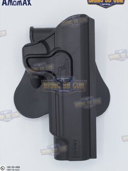 ซองปืนพกนอกปลดนิ้วชี้ ยี่ห้อ Amomax รุ่น Clot M1911 5”