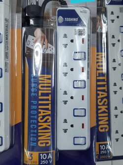 ปลั๊กไฟ Toshino มาตราฐาน มอก.