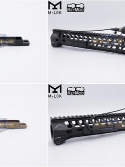 LCS ยี่ห้อ Cloud Defensive (ตัวจับสวิตช์หางหนูของไฟฉาย) รุ่น ระบบราง M-Lok และ ระบบราง Keymod (Light Control System) (ใช้ได้กับชุดหน้าระบบราง M-Lok และ ระบบราง Keymod เท่านั้น)