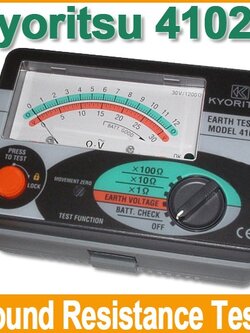 Earth tester แบบ Analog Kyoritsu 4102A