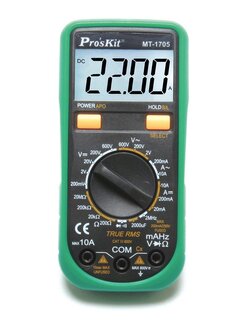 ดิจิตอลมัลติมิเตอร์ MT-1705 PROS KIT
