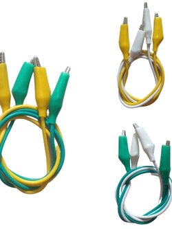 สายไฟคลิปปากจระเข้ คละสี 1 คู่
