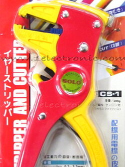 คีมปอกสายไฟ อัตโนมัติ ใช้งานง่าย ทนทาน Solo CS-1