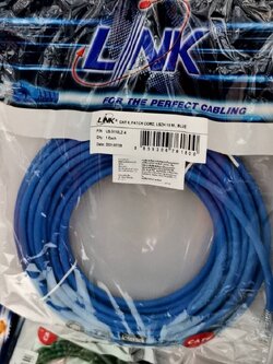 สาย LAN CAT6 ยาว 10 เมตร พร้อมใช้งาน