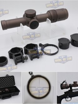 สโคปยิงไว ทรง Vortex รุ่น Razor HD Gen2-E 1-6*24 (Riflescope)
