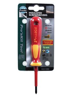 ไขควงแฉก 1000 V 0 X 60MM. SD-800-PO