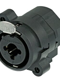 Neutrik แจ๊คไมค์/XLR ติดแท่นลงปริ๊น NCJ6 FI-V vertical PCB mount