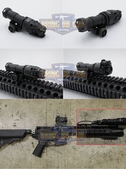 ไฟฉายติดปืน ยี่ห้อ B.E. Meyers รุ่น KIJI K10 (B.E. Meyers KIJI K10)