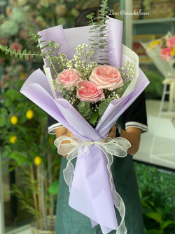 ช่อดอกไม้ ช่อดอกกุหลาบ