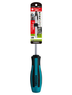 VESSEL ไขควง Megadora Pozidriv No.S-903 (Pz No.3 x 150)