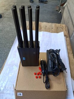 อุปกรณ์ แจมเมอร์สัญญาณ wifi gps jammer ทุกระบบ 8 เสา