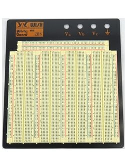 BREADBOARD แผ่นทดลองวงจร WBU-208