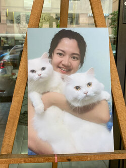 กรอบรูปลอยบอร์ดไดคัด 12x18นิ้ว